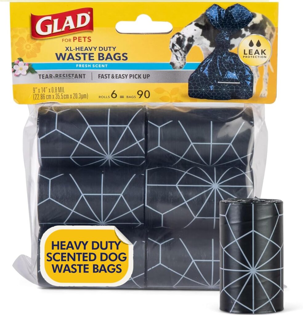 Glad for Pets Extra Large Dog Waste Bags Refill Rolls
