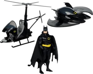 McFarlane Toys – DC Super Powers Batman with Batwing and Whirlybat