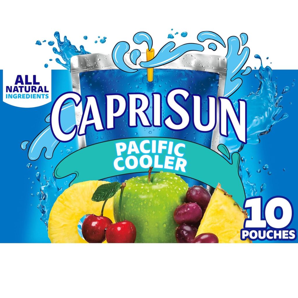 Capri Sun Pacific Cooler Mixed Fruit Juice Box (10 ct/6 fl oz pouches)