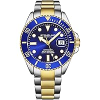 Stuhrling Original Men’s Dive Watch Stainless Steel