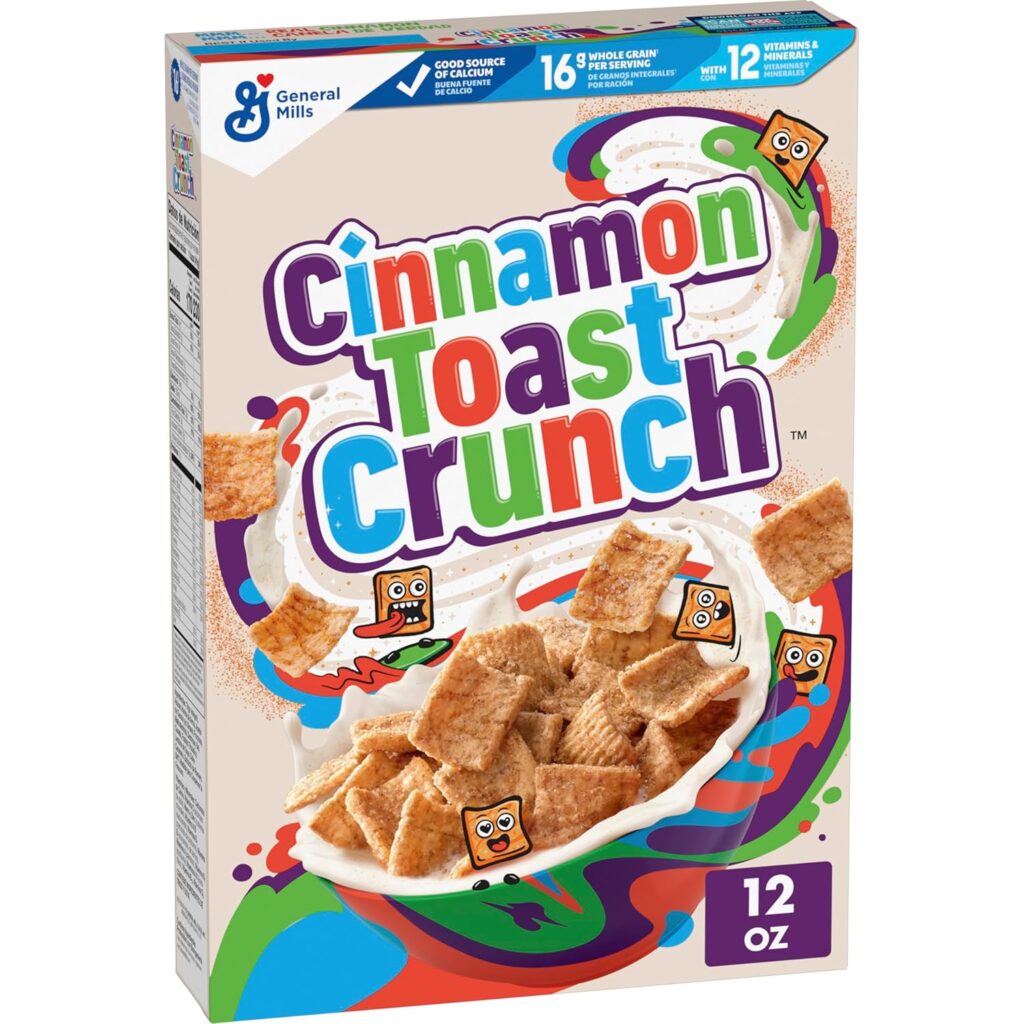Cinnamon Toast Crunch Breakfast Cereal, 12 oz
