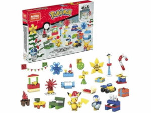 MEGA Pokémon Building Toys Set, Holiday Calendar with 202 Pieces
