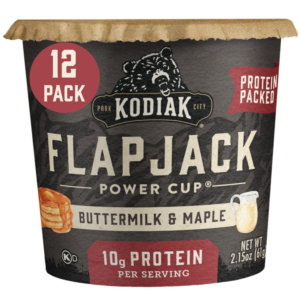 12-pk Kodiak Cakes Flapjack Cups Buttermilk & Maple
