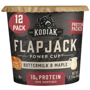 12-pk Kodiak Cakes Flapjack Cups Buttermilk & Maple