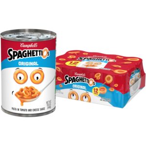 12-Pack SpaghettiOs Original Canned Pasta